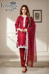 Luxuria Trendz 1577 Satin Kurti With Bottom Dupatta Wholesale Market In Surat
